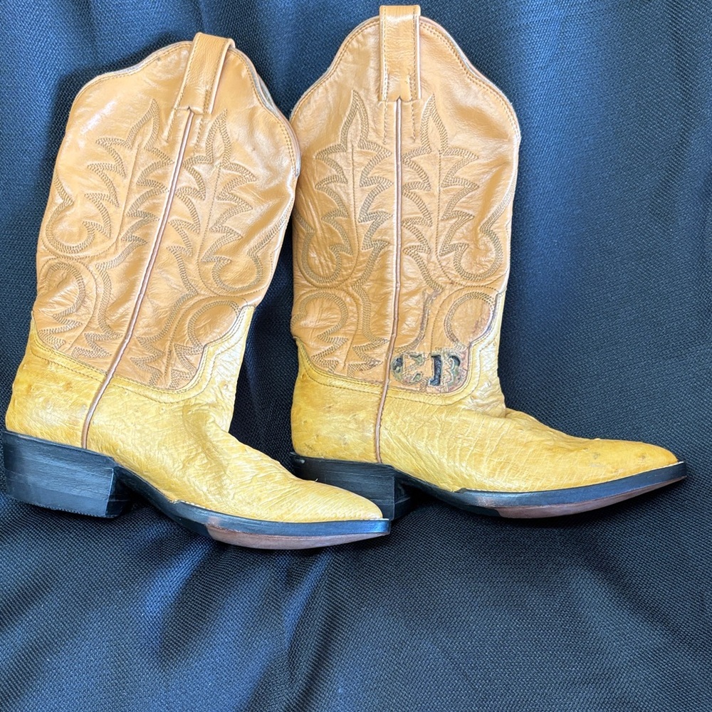 Amazonas Tan Leather Western Boots